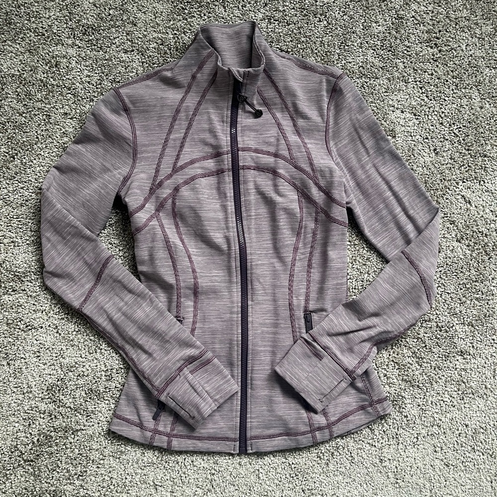 Lululemon Define Jacket - Wee Are From Space - Mulberry Black Currant - 6